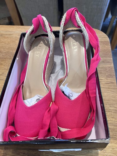 Lipsy london pink espadrille - pink,
