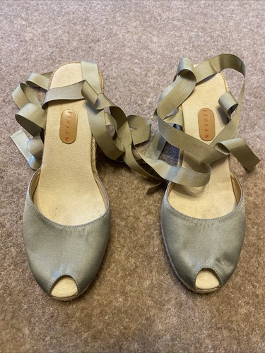 Jigsaw satin sage - jigsaw, green
