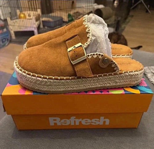 Refresh women brown suede - refresh,