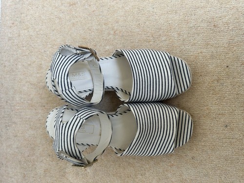 Summer espadrille blue and - blue,