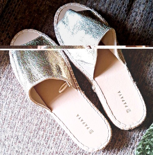 Papaya womens gold - papaya, metallic