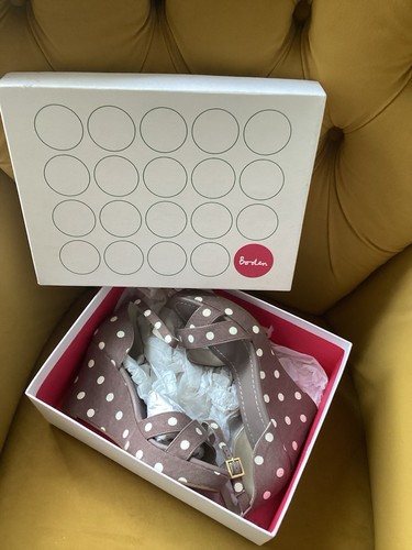 Boden spotty espadrille wedge - boden,