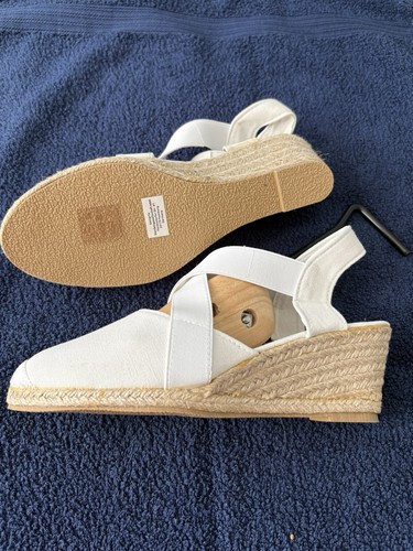 Bpc white espadrilles size - espadrilles,