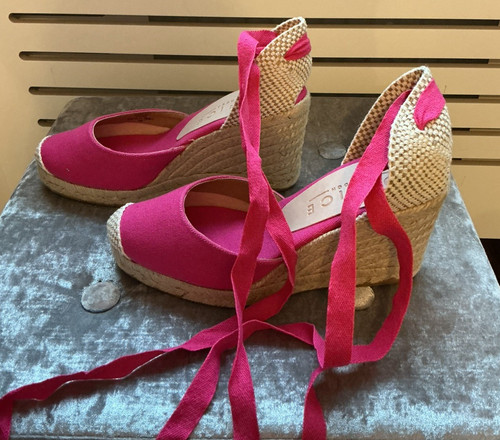 Office ankle tie espadrille - ankle,