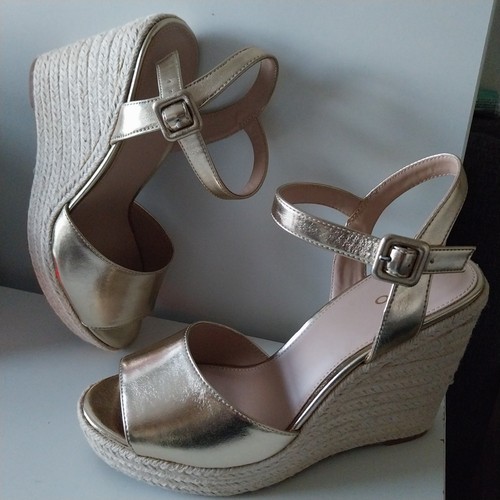Aldo size gold metallic - 8,