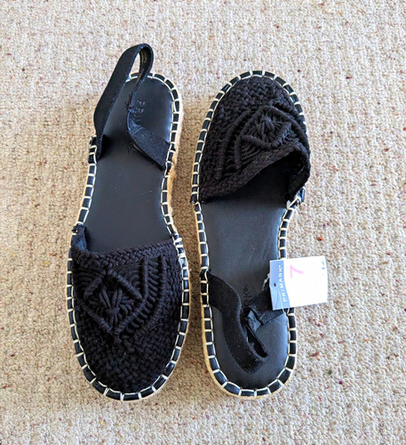 Primark black crochet ankle - primark,