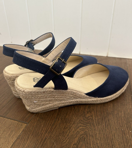 Redoute navy blue suede - navy,