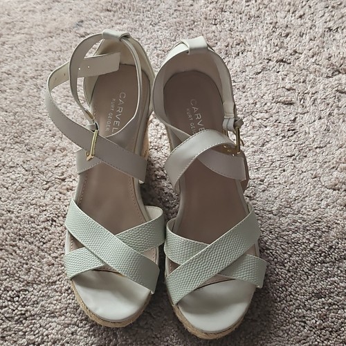 Carvels nude wedge - , sandals
