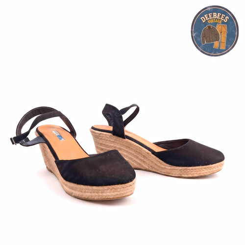 Primark black espadrille wedge - primark,