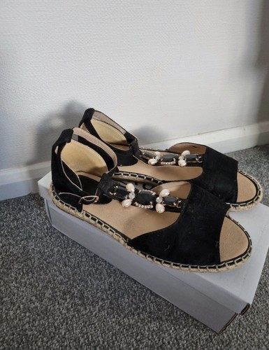 Truffle jewelled espadrilles