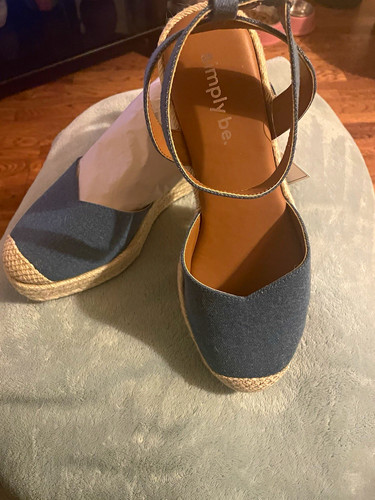 Simply blue beige textile - simply, be