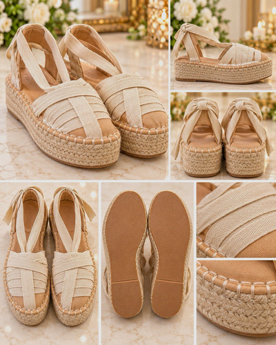 Women beige espadrille - beige,
