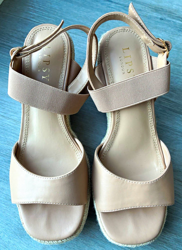 Lipsy london beige wedge - lipsy,