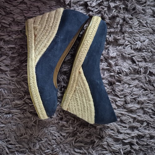 Oasis blue suede espadrille - oasis,