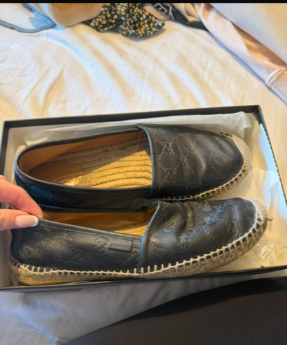 Gucci black espadrilles 5 - black,