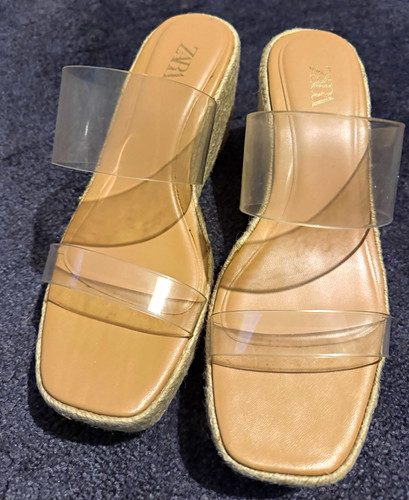 Zara women beige clear - clear, strap