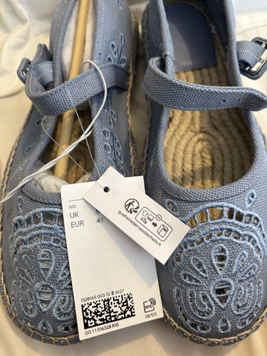 Blue espadrille 41 new - 41,